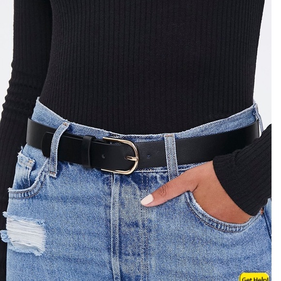 Urban Outfitters Accessories - Faux Leather Buckle Belt